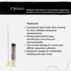 v shajag endometrial biopsy curette with 10ml unolok syringe