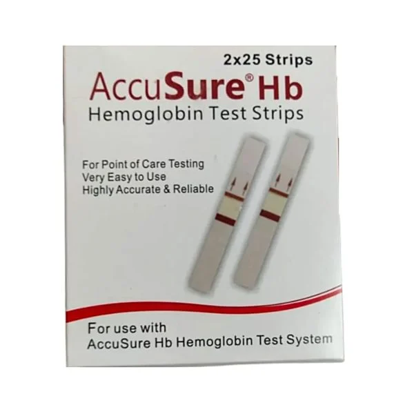 accusure hemoglobin strips