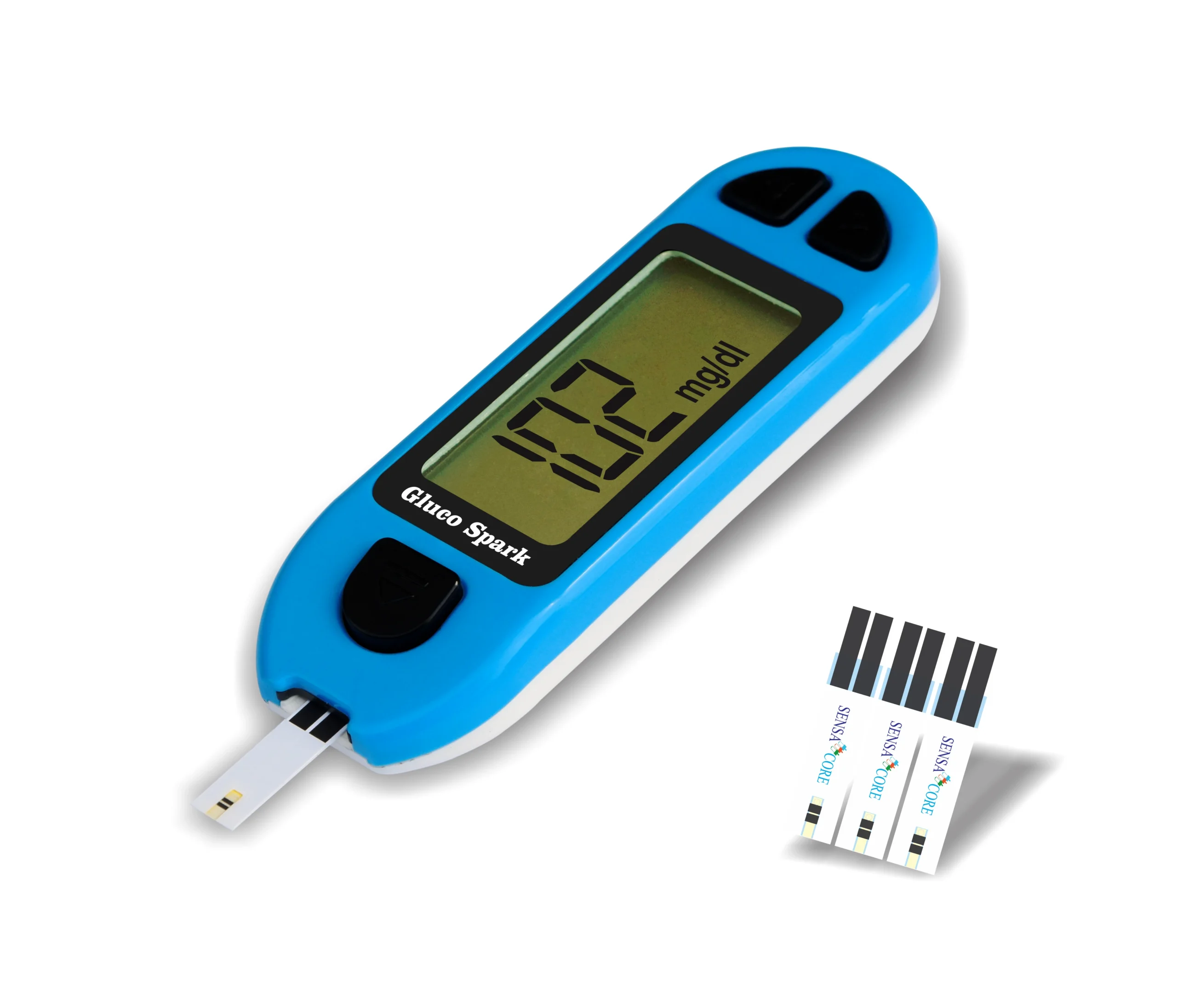 glucometer meter with strips