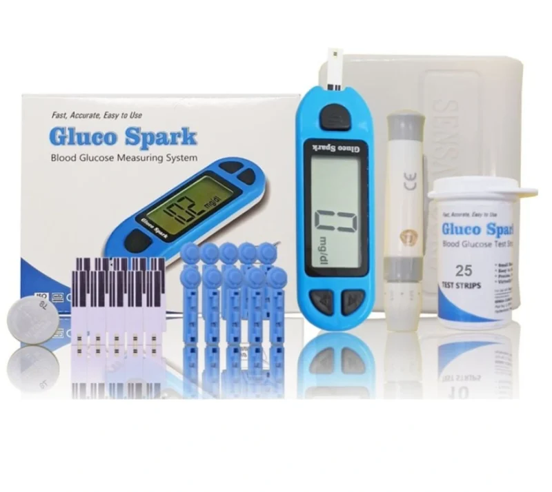 glucometer meter with strips