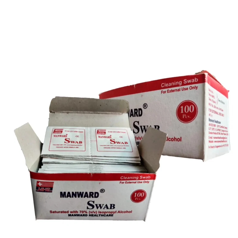 manward alcohol swab