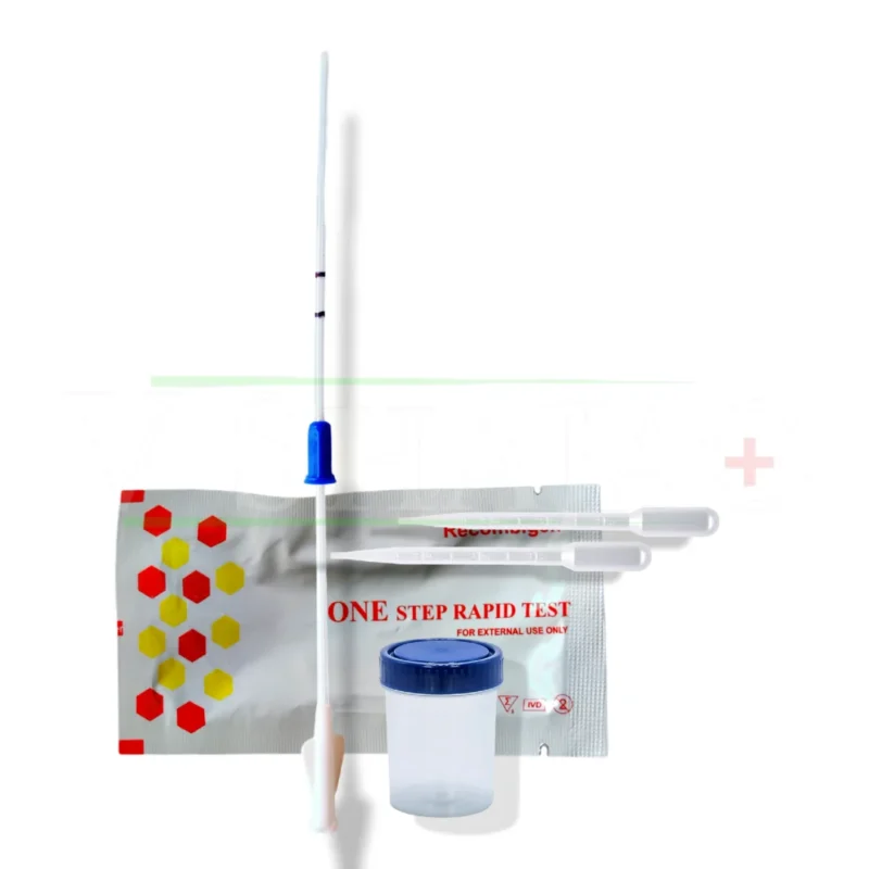V SHAJAG IUI Cannula(17cm)Kit +Collection Bottle +2 Dropper +Ovulation Test Strip-Fertility with Precision