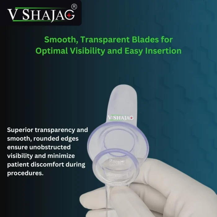 V Shajag Disposable Proctoscope – Single-Use Rectal Speculum with Clear Visibility for Anal and Rectal Diagnosis