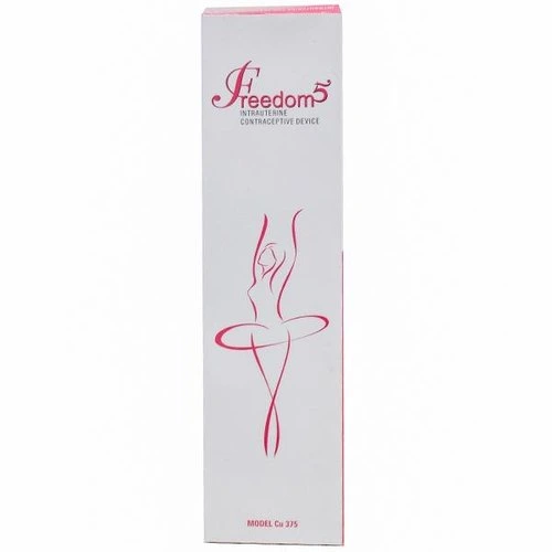 FREEDOM 5 Intrauterine Contraceptive Device- COPPER T (Cu 375) (1 Pcs)
