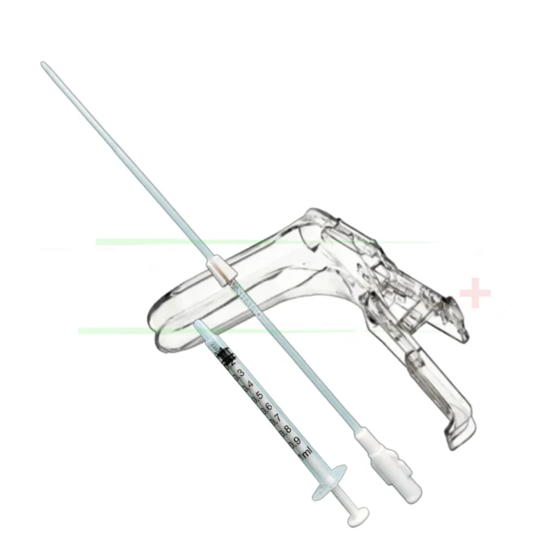 V SHAJAG IUI Cannula(17cm) Kit with Vaginal Speculum-Fertility with Precision