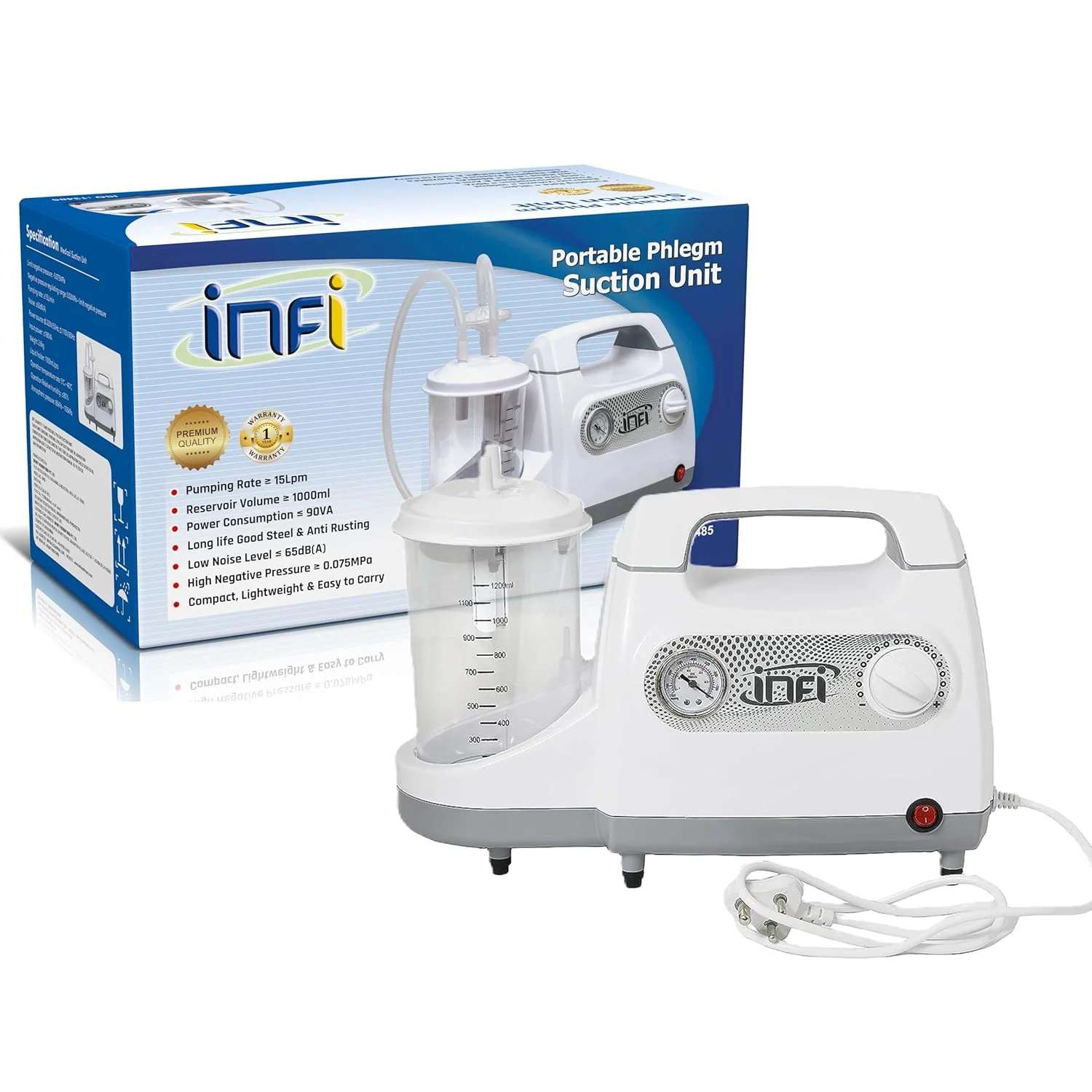INFI Portable Phlegm Suction Machine