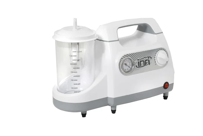 INFI Portable Phlegm Suction Machine – 1200ml Jar | Oil-Free Pump | For Home, Hospital & Clinic Use | 1-Year Warranty