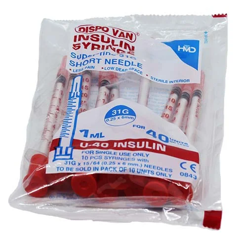dispovan insulin syringe