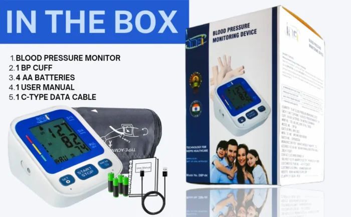 INFI DBP-04 Digital BP Monitor with Pulse & Memory