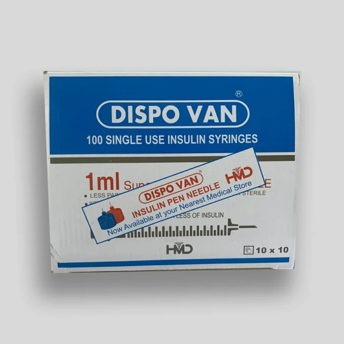 dispovan insulin syringe