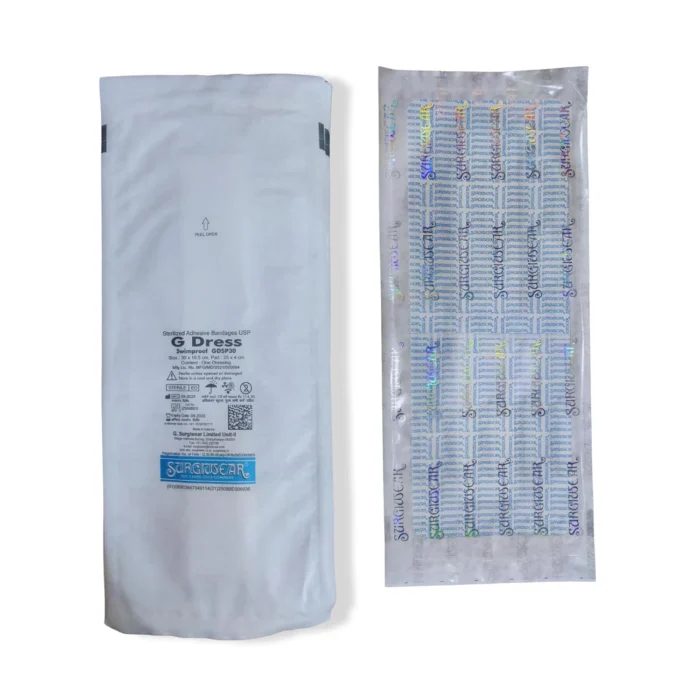 81gRrQFkML._SL1500_ G-Dress Sterilized Swim Proof Adhesive Film Dressing with Pad