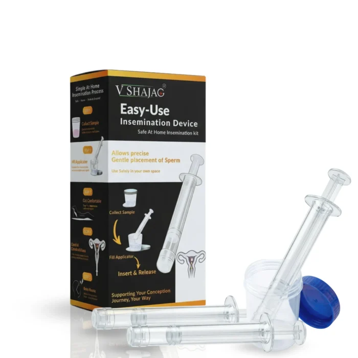 1st-5-scaled-1.webp V SHAJAG® Home Conception Device: Advanced IVI Kit – Includes Smooth-Glide Easy-Use Insemination Applicators with Secure-Lock Caps and Collection Bottle – Clinical Grade, BPA-Free Fertility Support