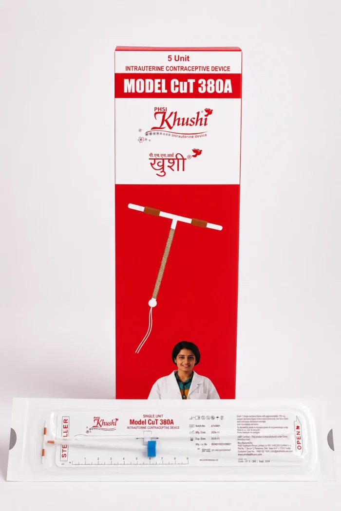 2.webp Khushi Intrauterine Device (IUD) CuT 380A ( Khushi IUD 380A ) | Copper T Intrauterine Contraceptive Device | Safe & Long-Lasting | 10 Years Protection